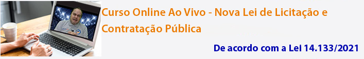 Curso de Aprendizagem e Aprimoramento em Licitações Online Ao Vivo