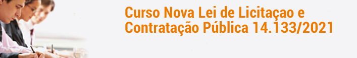 Curso Presencial - Nova Lei de Licitação Contratação Pública