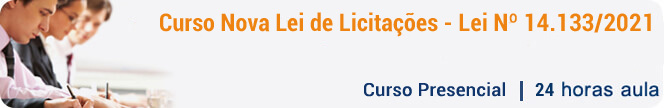 Curso de Aprendizagem e Upgrade em Licitações Presencial